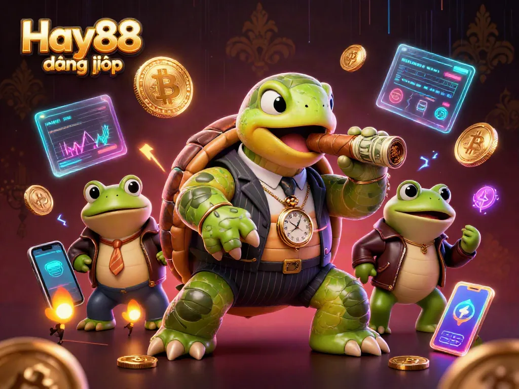 Experience the thrill of Hay88 đăng nhập with vibrant 3D characters in a dynamic casino setting.