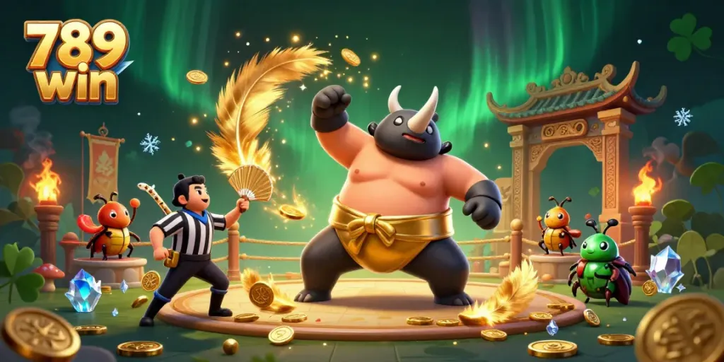 Experience excitement at 789 win with our vibrant 3D casino illustration showcasing thrilling gameplay.