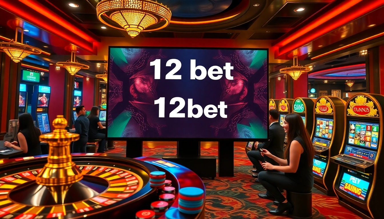 Engage with the excitement of online gambling as you click on link 12bet for a vibrant casino experience.