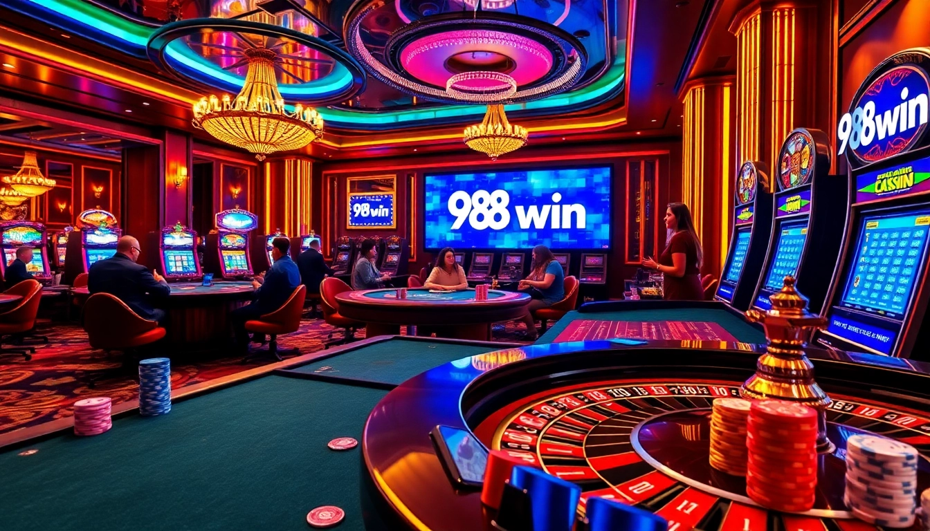 Experience high-stakes excitement at 98win vin with vibrant casino games and luxurious gaming environments.