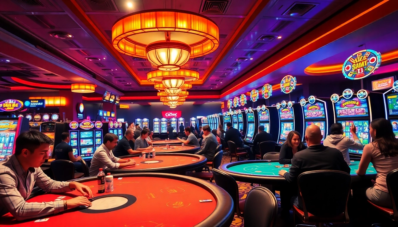 Découverte des jeux de casino en ligne France légal avec une ambiance festive et des joueurs engagés.