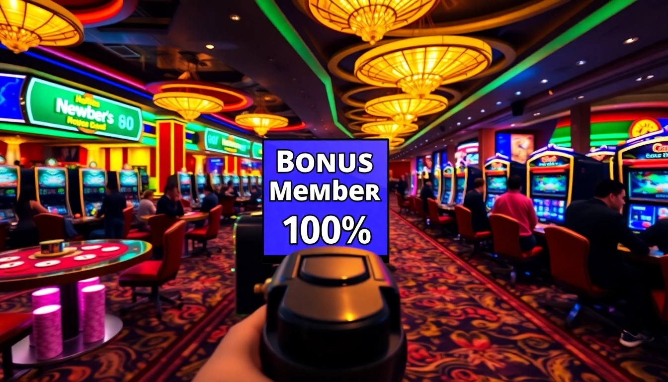 Exciting image of a slot machine showcasing situs slot bonus new member 100% bonus for players.