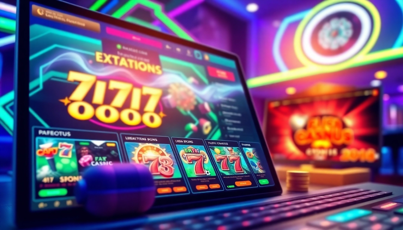 Découvrir les casinos en ligne france légal à travers une interface moderne et engageante avec des jeux divers.