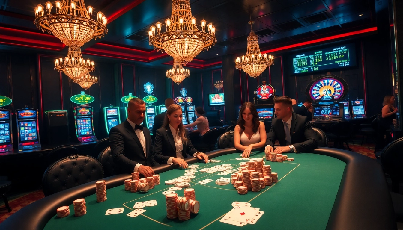 Experience the excitement at the Bk33 club's luxurious poker table with vibrant gameplay.