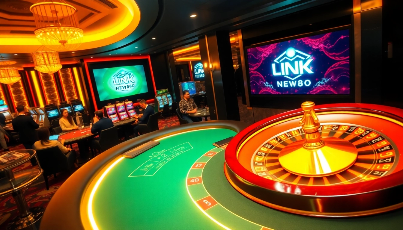Join the excitement at Link New88's premium casino experience with vibrant games and thrilling bets.