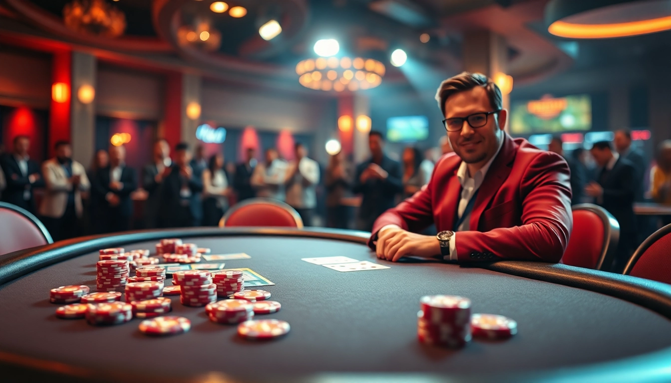 Évaluer les résultats de coinpoker avis sur une table de poker animée. related image