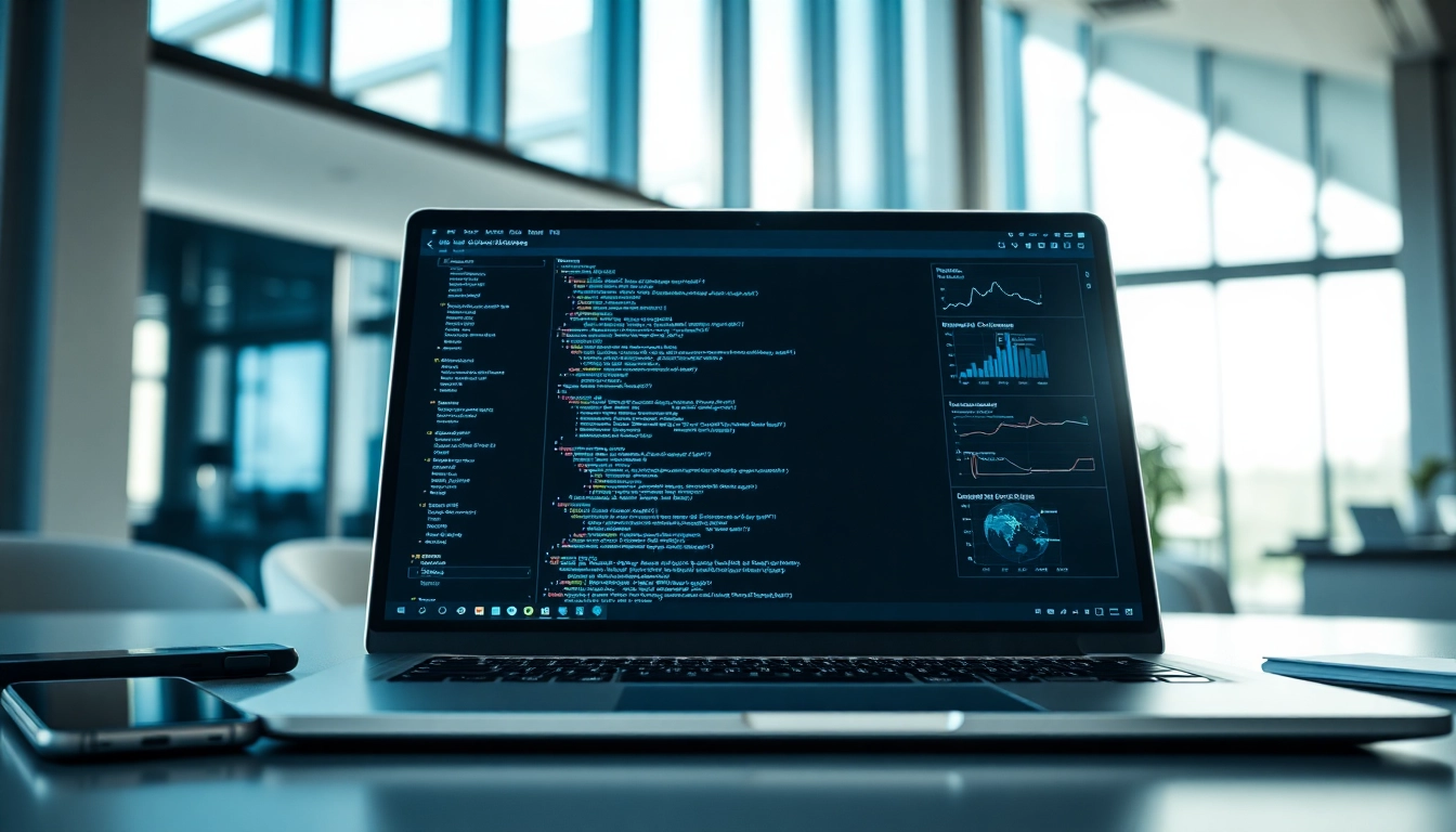 Analyse de données à l'aide d'une application espion sur un ordinateur portable moderne related image