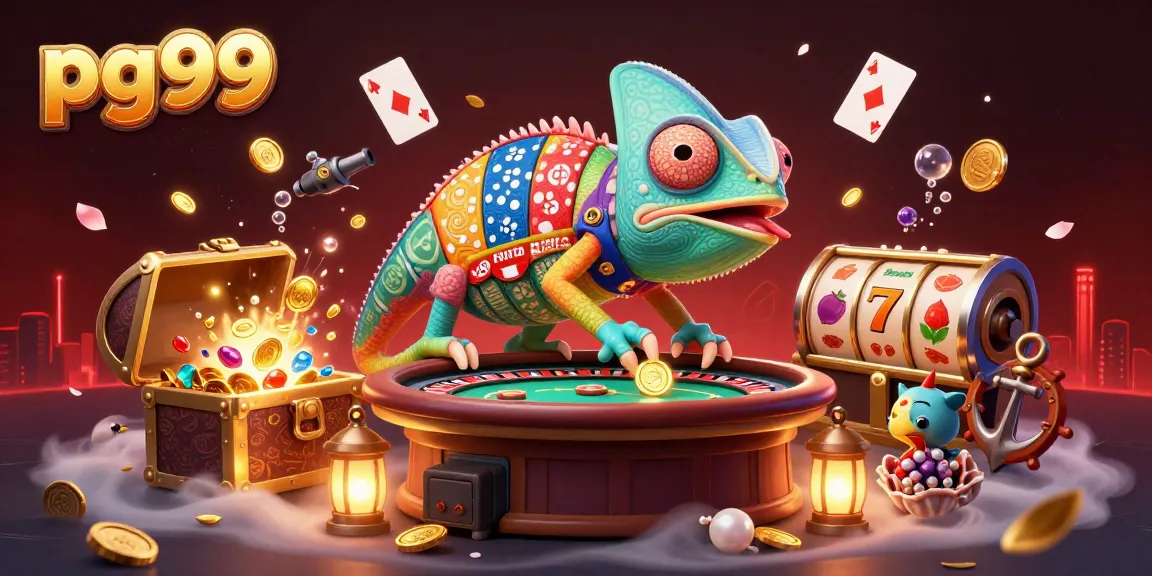 Engage with pg99's dynamic gaming experience in a vibrant underwater casino realm.