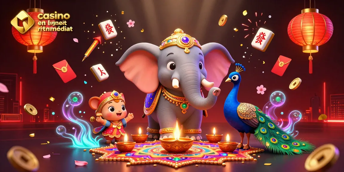 Profitez des avantages du casino en ligne retrait immédiat avec des éléments festifs et colorés.