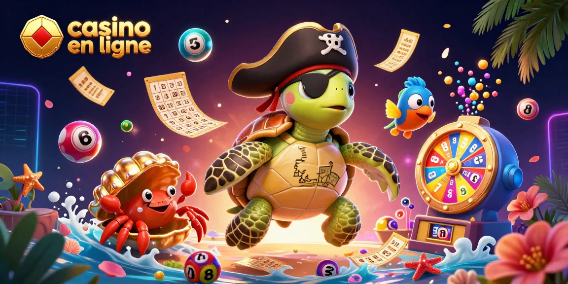 Découvrez en jouant casino en ligne avec une tortue pirate et des trésors sous-marins